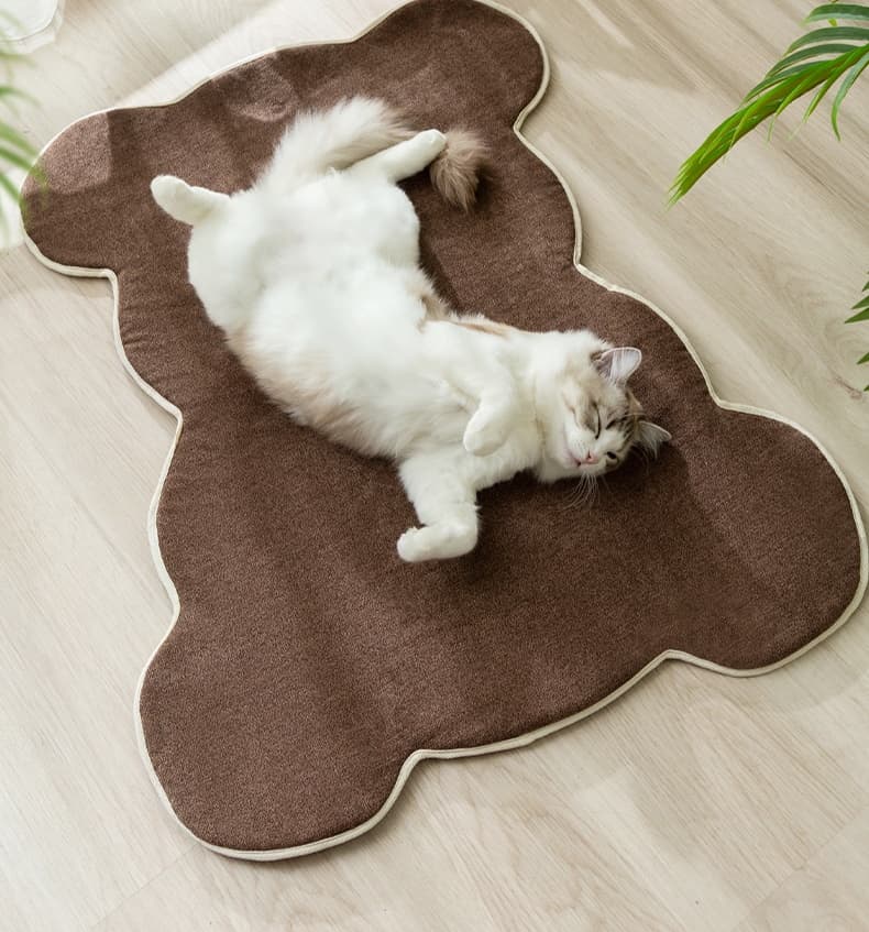 ペットマット 猫用 ふわもこ眠り心地マット