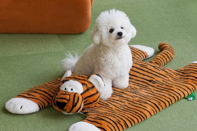 ペットマット 犬猫兼用 おあそびタイガーマット