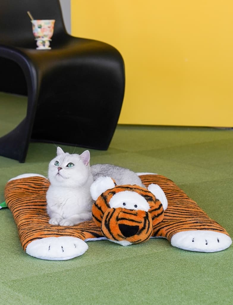 ペットマット 犬猫兼用 おあそびタイガーマット