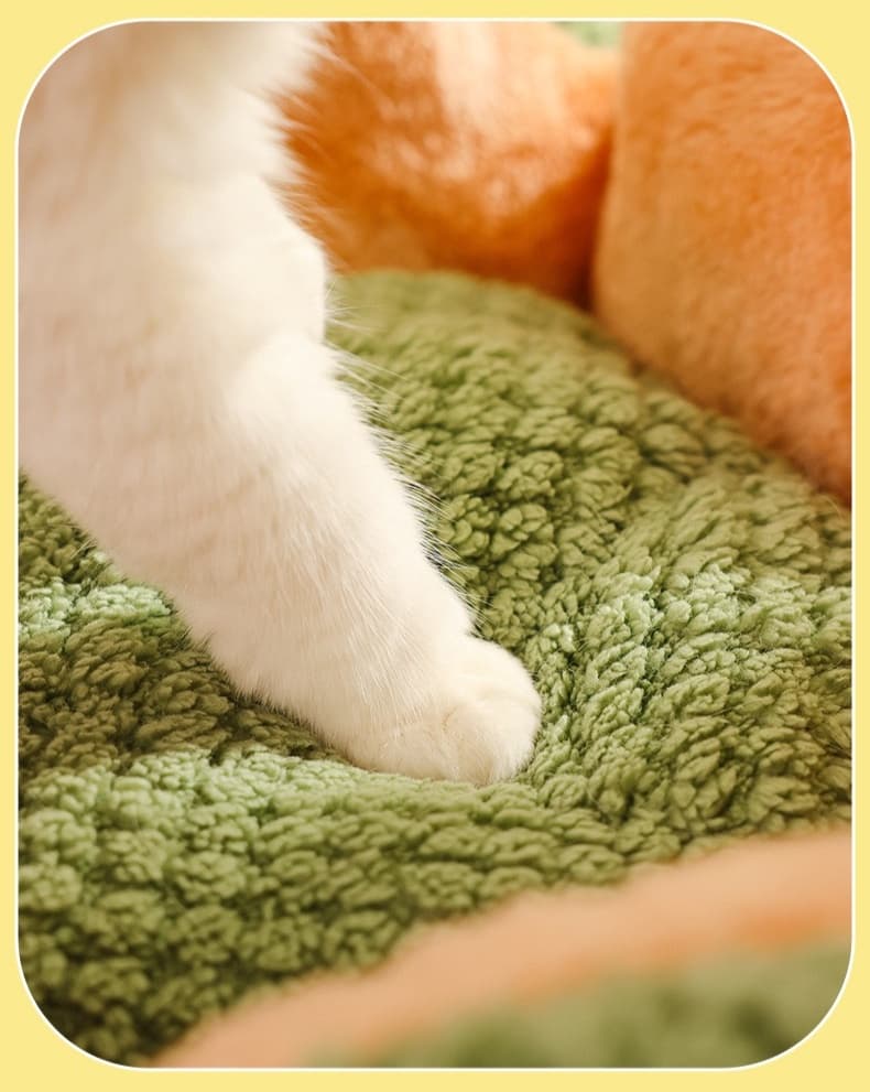 ペットマット 犬猫兼用 もこもこ花びらペットクッション