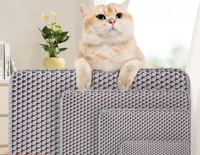 ペットマット 猫用 二重構造ハニカムマット