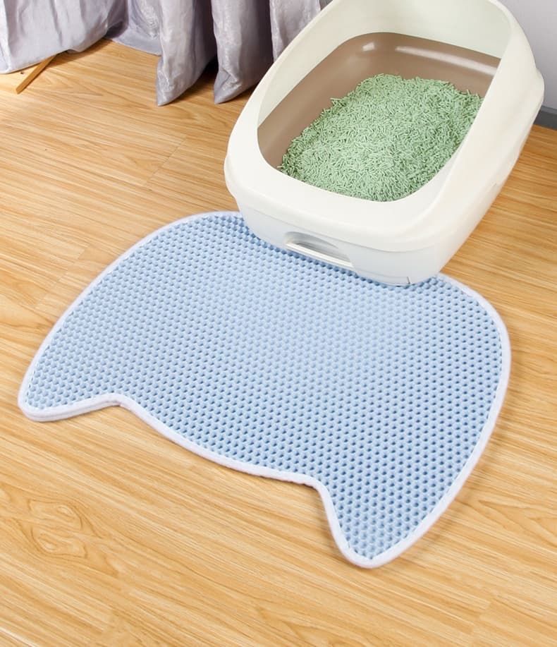 ペットマット 猫用 二重構造トイレマット