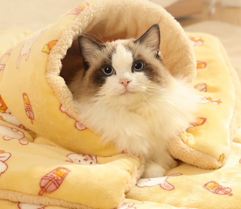 ペットマット 猫用 もこもこラグマット