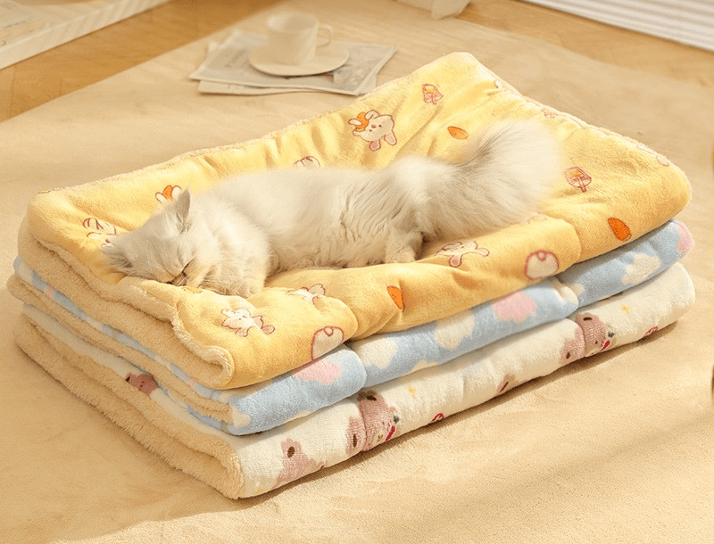 ペットマット 猫用 もこもこラグマット