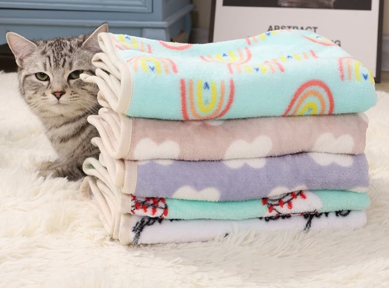 ペットマット 猫用 もこもこキュートマット