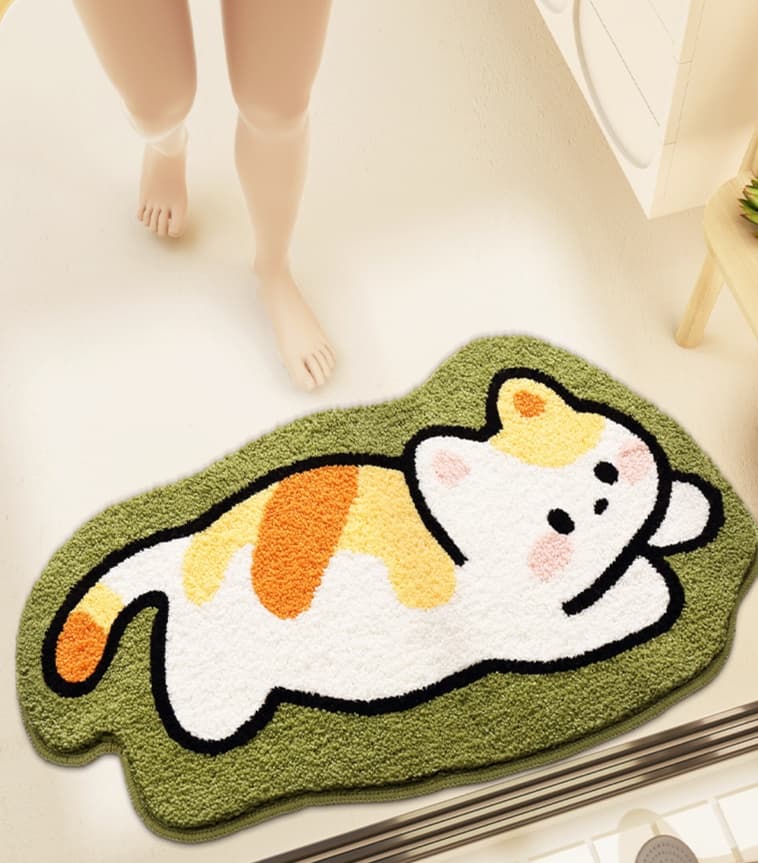 ペットマット 猫用 おねむ猫さんのくつろぎマット