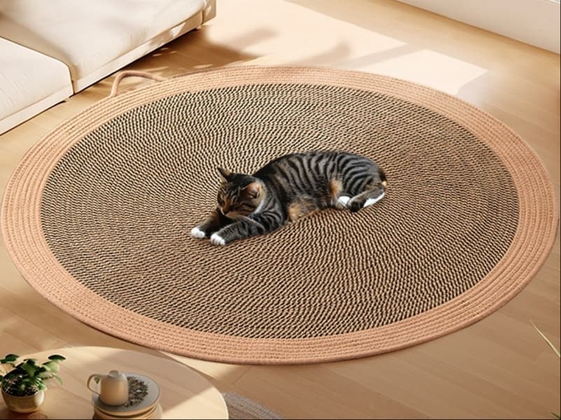 ペットマット 猫用 高級仕様 爪とぎ機能付きマット