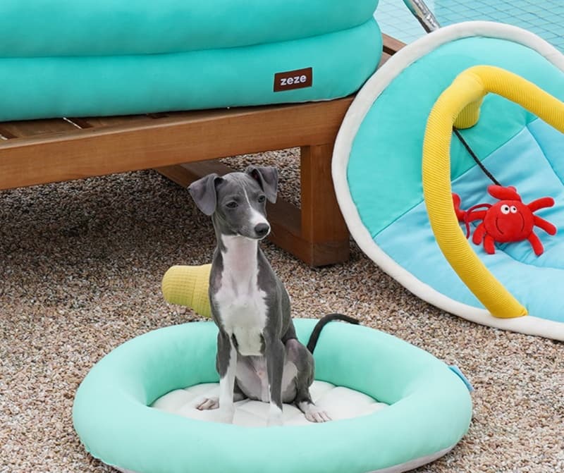 ペットマット 犬用 ひんやりドーナツベッド
