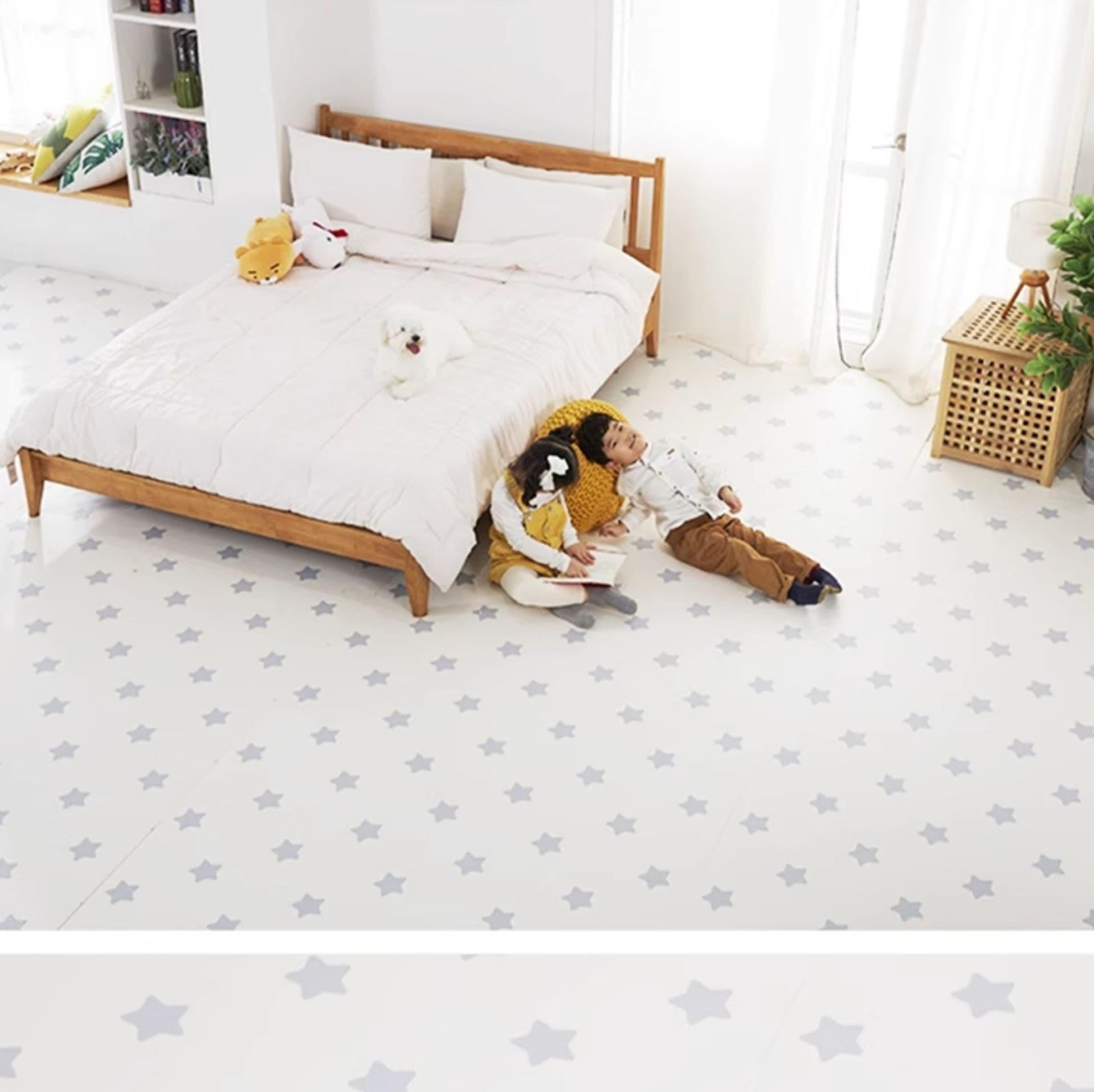 ペットマット 犬用 ふわもこ安心ペットフロアマット
