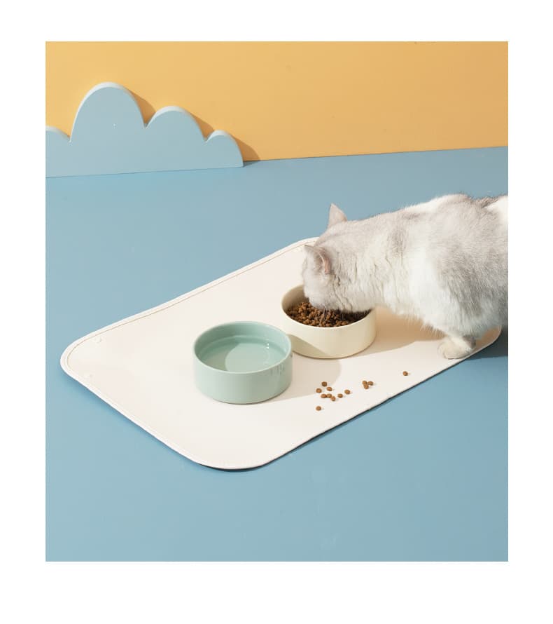 ペットマット 犬・猫兼用 ペット食事セット