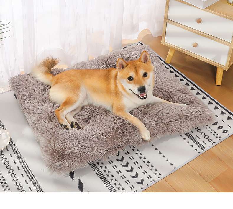 ペットマット 犬用 もこもこ暖か冬用マット