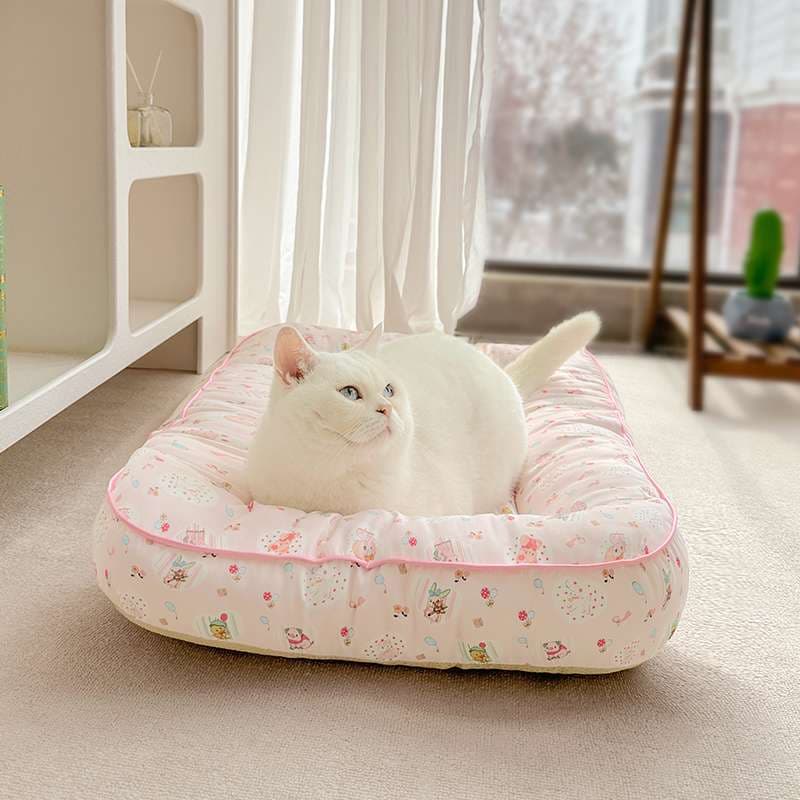 ペットマット 猫用 ふわもこ癒しペットクッション