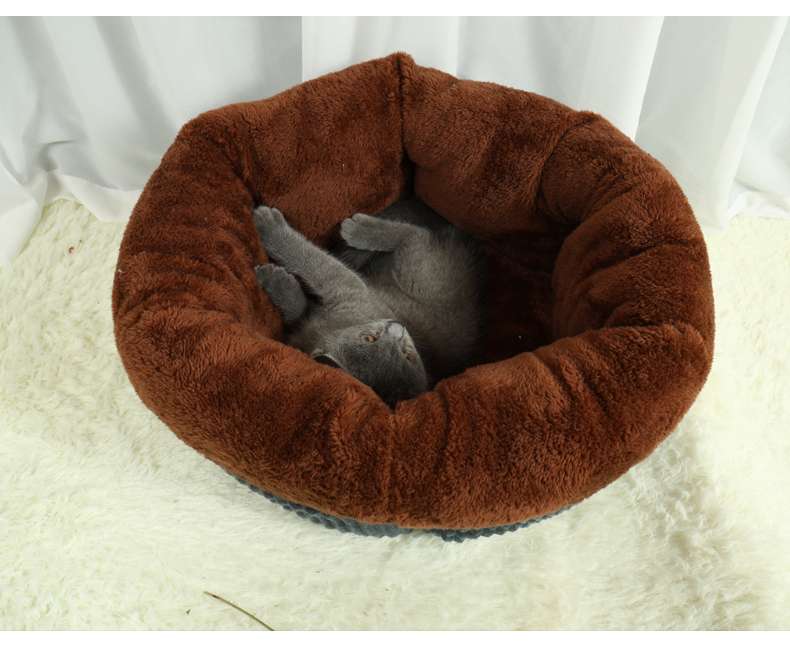 ペットマット 猫用 もこもこ冬眠ベッド