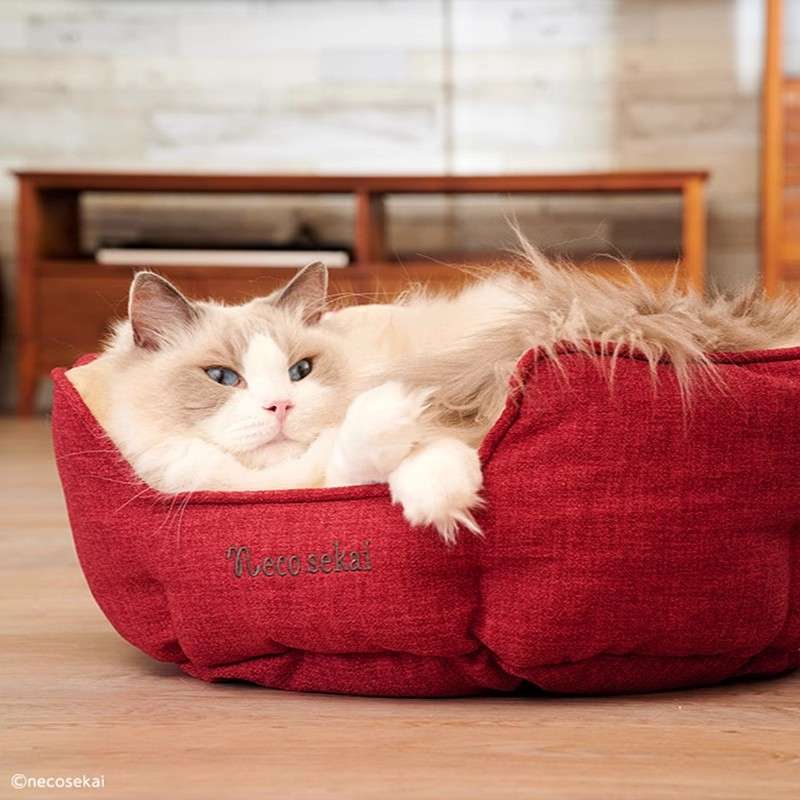 ペットマット 猫用 もふもふベッド ねこのねぐら