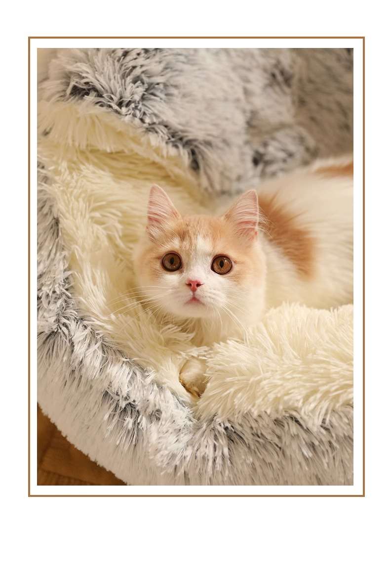 ペットマット 猫用ふわもこ贅沢ペットベッド