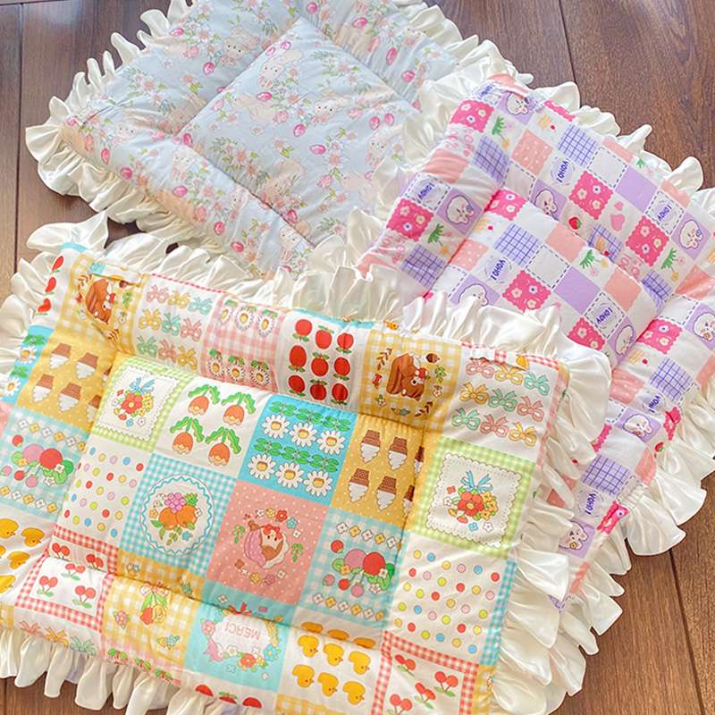 ペットマット 猫用 ふんわりフリル姫系マット