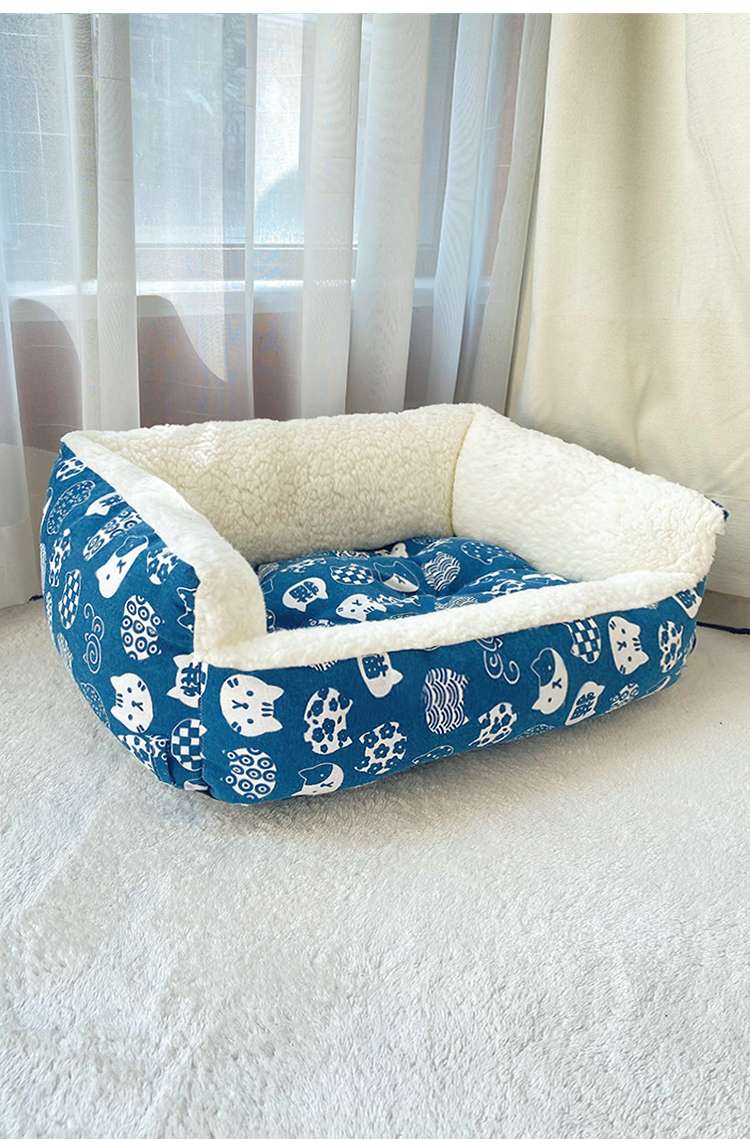 ペットマット 猫用 もこもこマット 秋冬用