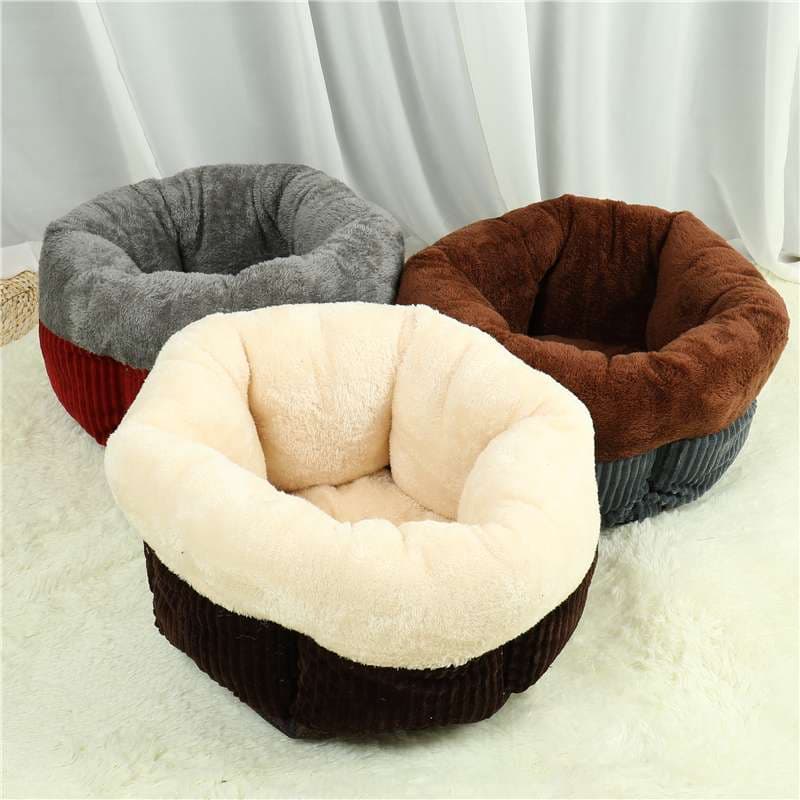 ペットマット 猫用 もこもこ冬眠ベッド