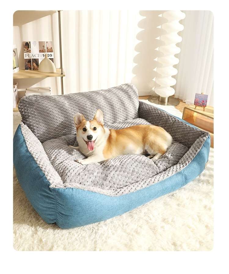 ペットマット 犬用 もふもふ秋冬兼用ドッグソファー