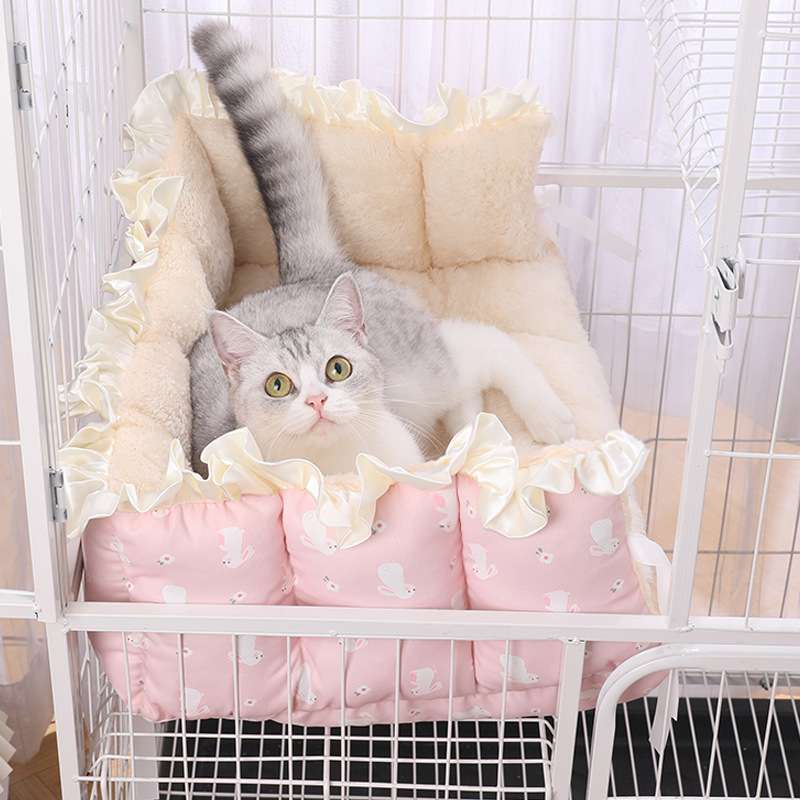 ペットマット 猫用 ふんわりプリンセス猫ベッドマット