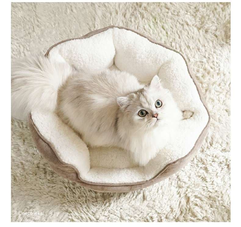 ペットマット 猫用 もふもふベッド ねこのねぐら