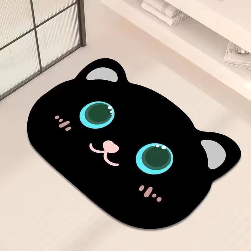 ペットマット 猫用 浴室フロアマット