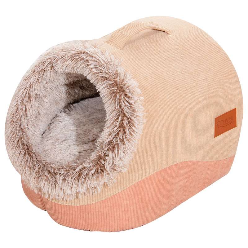 ペットマット 犬用 もこもこドーム型ペットベッド