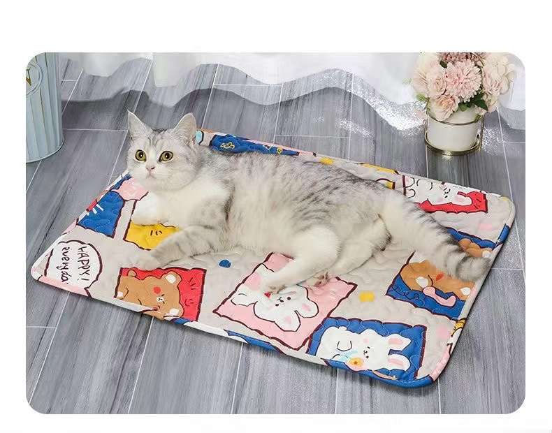 ペットマット 猫用 ふわふわ可愛い動物パッチワークマット