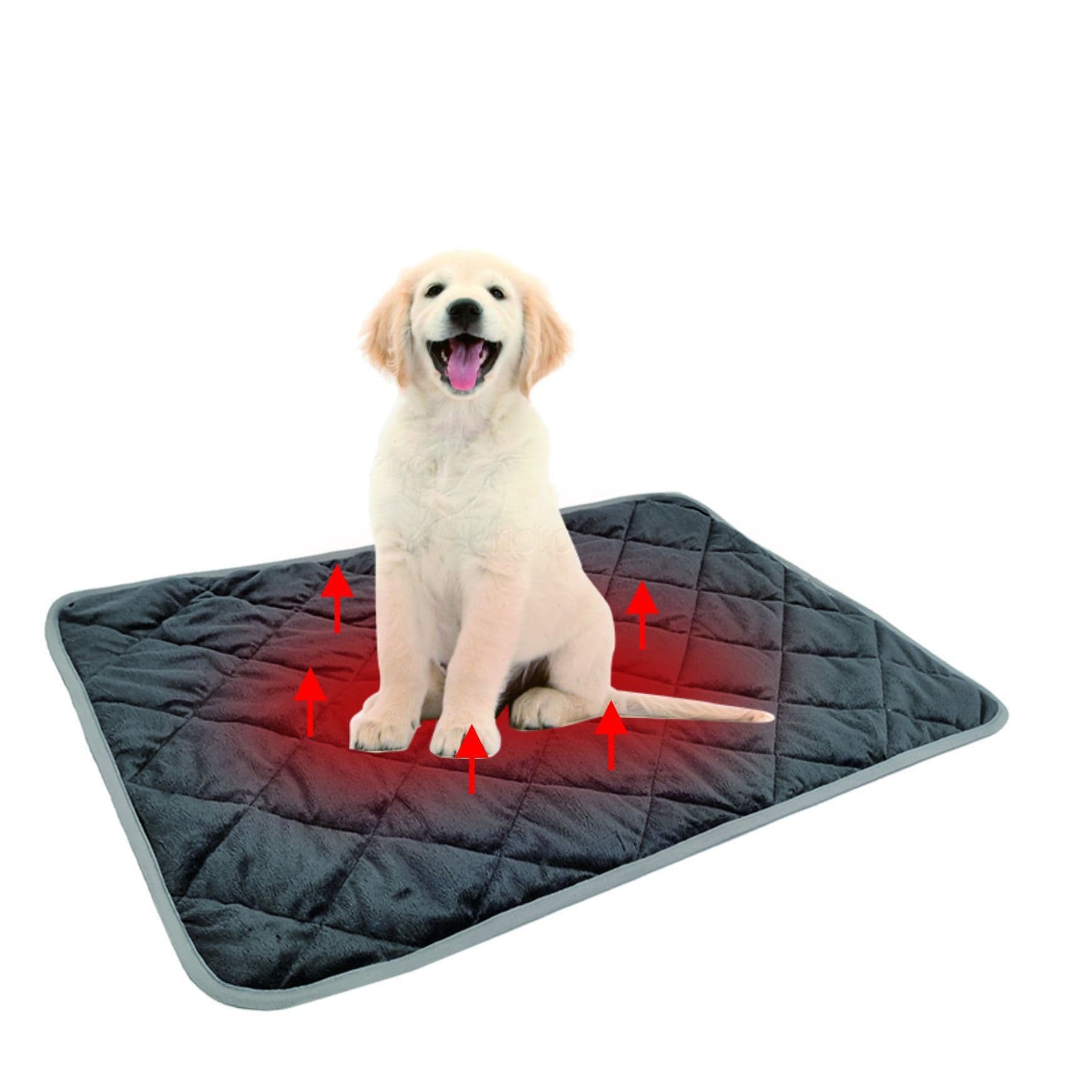 ペットマット 犬用 遠赤外線温熱キルティングマット