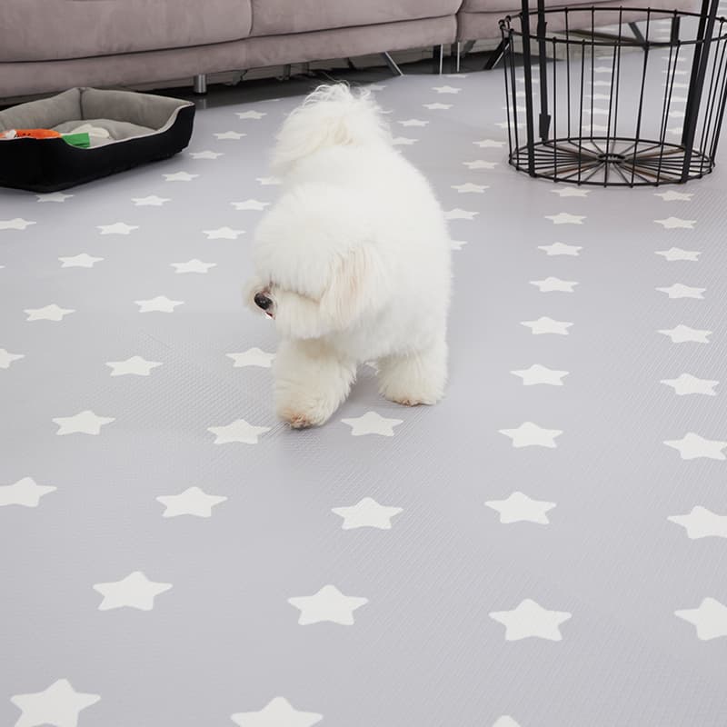 ペットマット 犬用 ふわもこ安心ペットフロアマット