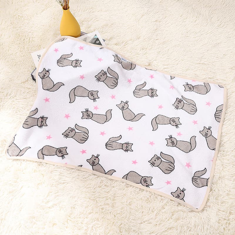 ペットマット 猫用 もこもこキュートマット