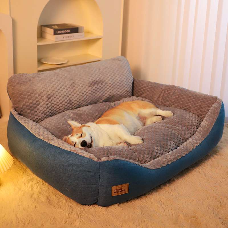 ペットマット 犬用 もふもふ秋冬兼用ドッグソファー