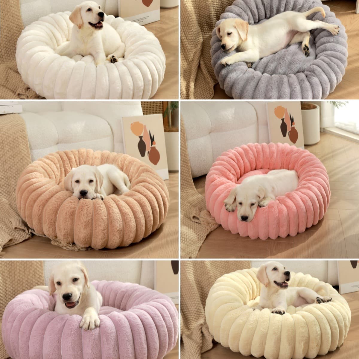 ペットマット 犬用 もこもこウェーブ ペット専用お昼寝マット