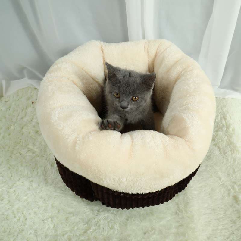 ペットマット 猫用 もこもこ冬眠ベッド
