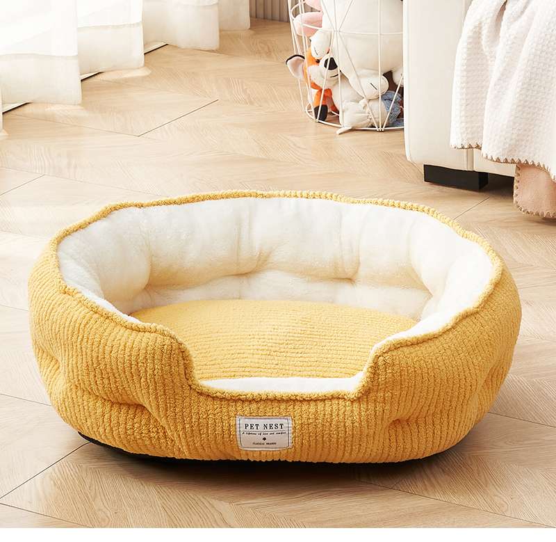 ペットマット 猫用 ふわもこ贅沢おやすみベッド