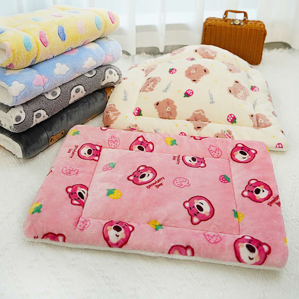 ペットマット 猫用 ふわもこ癒やし冬用マット