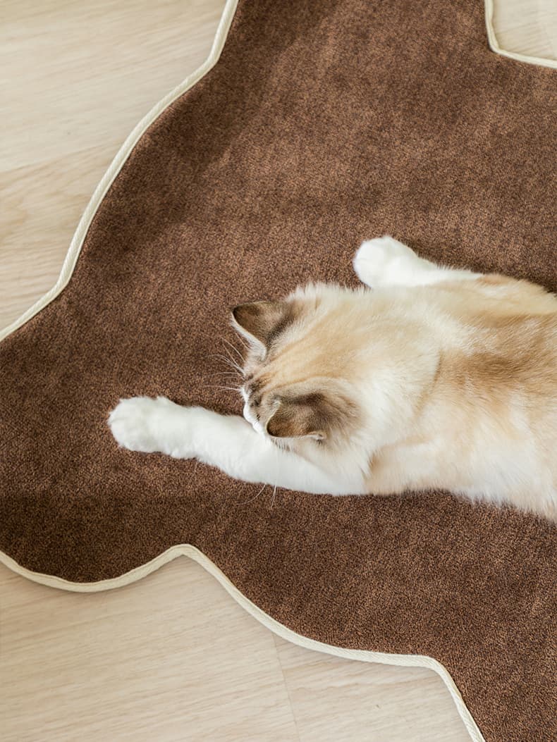 ペットマット 猫用 ふわもこ眠り心地マット