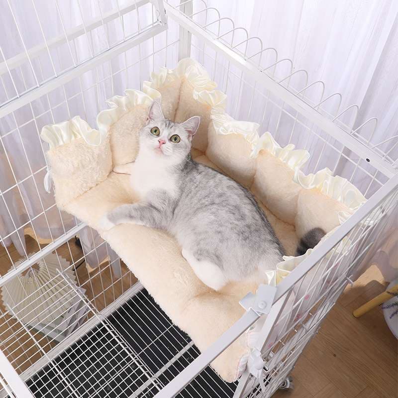 ペットマット 猫用 ふんわりプリンセス猫ベッドマット