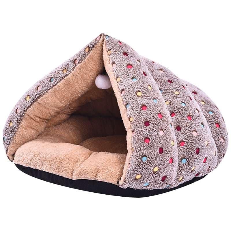 ペットマット 犬用 もこもこドーム型ペットベッド