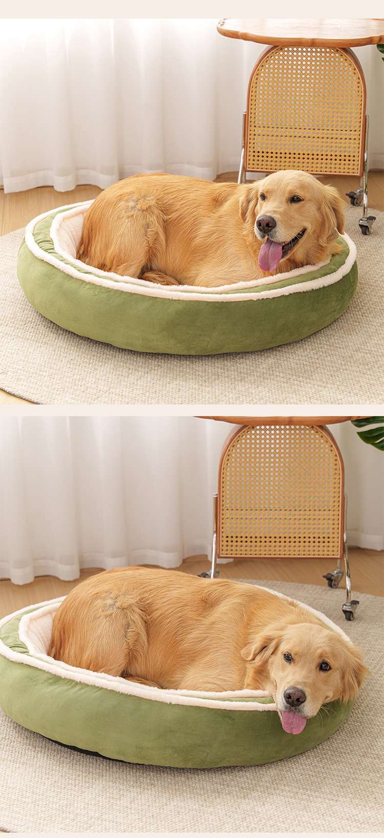 ペットマット 犬用 ふかふか包み込む夢ごこちベッド