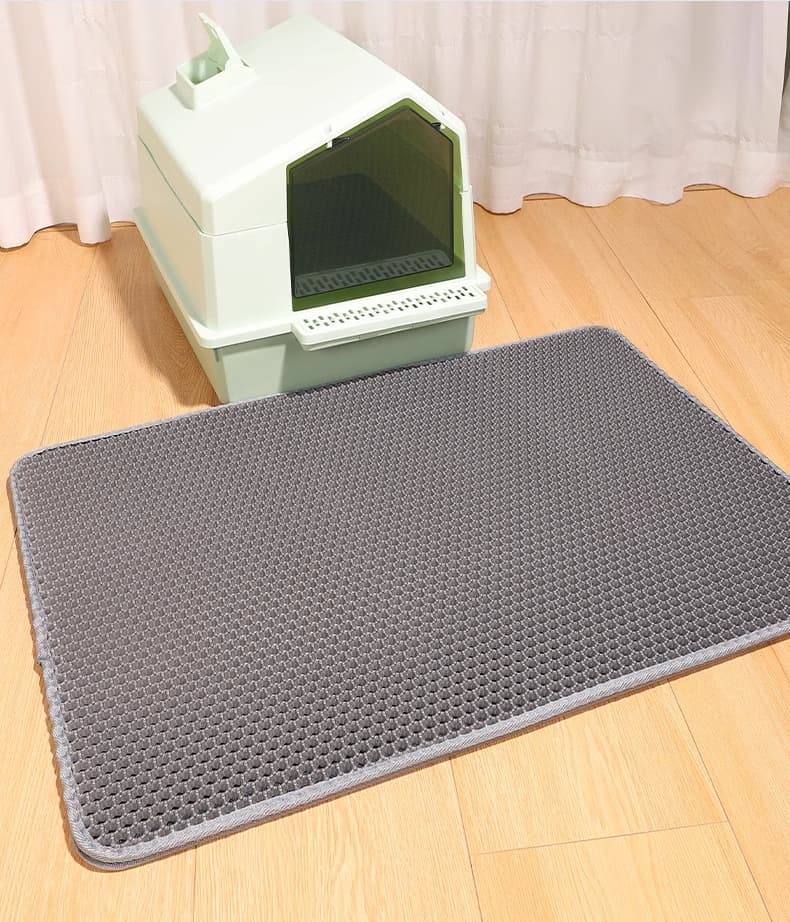 ペットマット 猫用 二重構造トイレマット