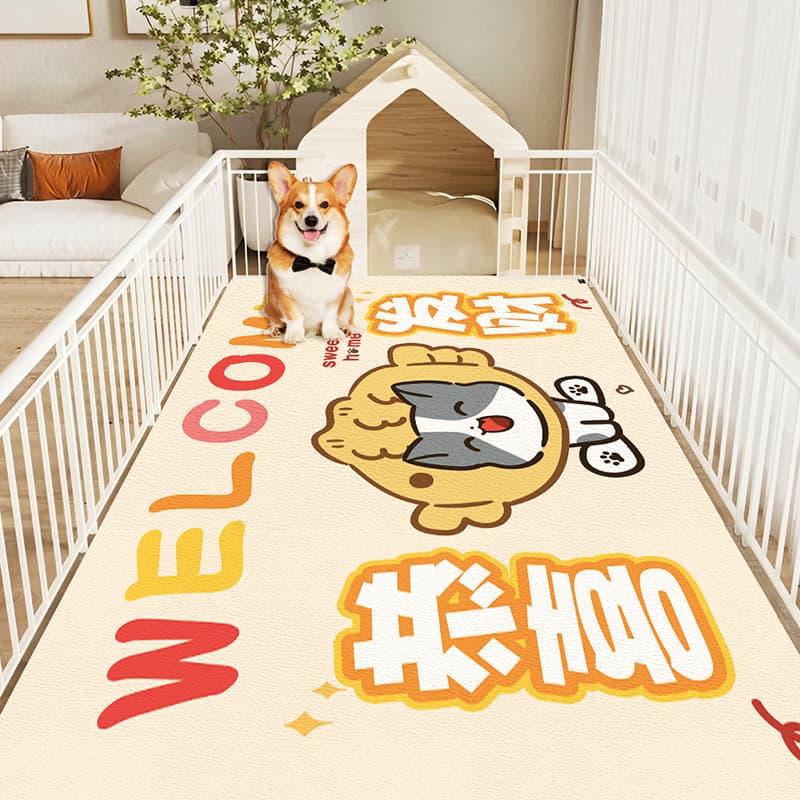 ペットマット わんこ集合ふわふわマット