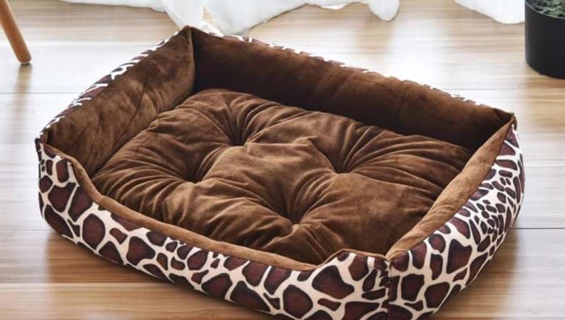 ペットマット 犬用 ふんわりキルト柄もこもこペットベッド