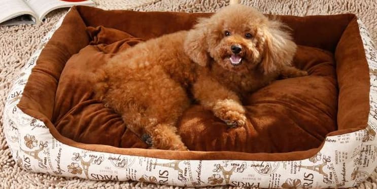 ペットマット 犬用 ふんわりキルト柄もこもこペットベッド