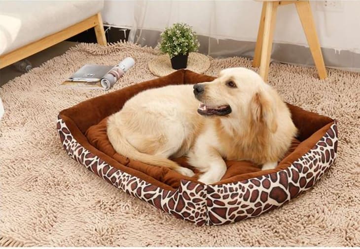 ペットマット 犬用 ふんわりキルト柄もこもこペットベッド