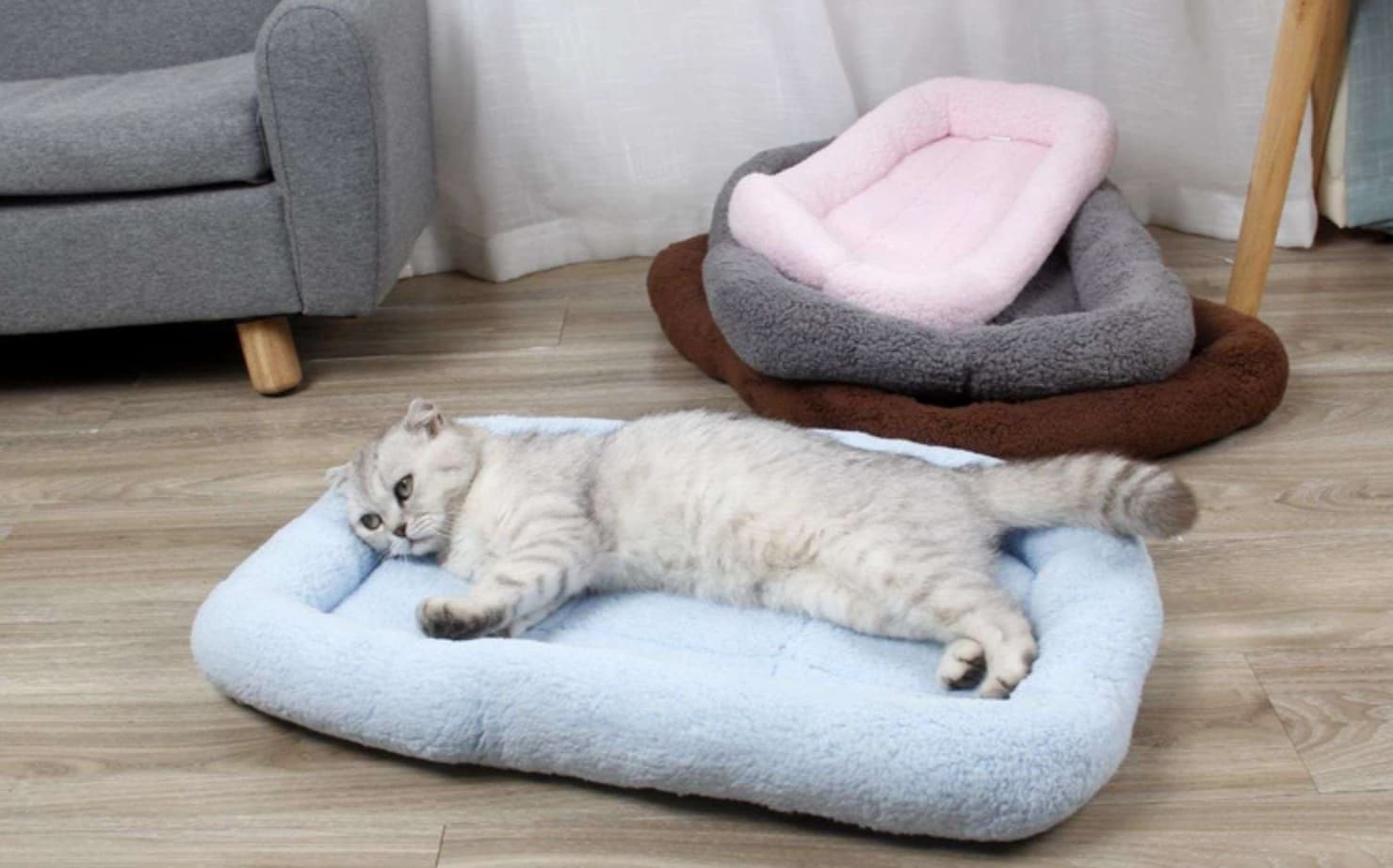 ペットマット 猫用 もこもこ四季マット