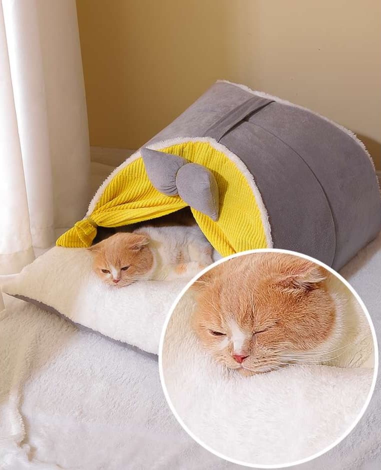 ペットマット 猫用 もちもちテント型マット