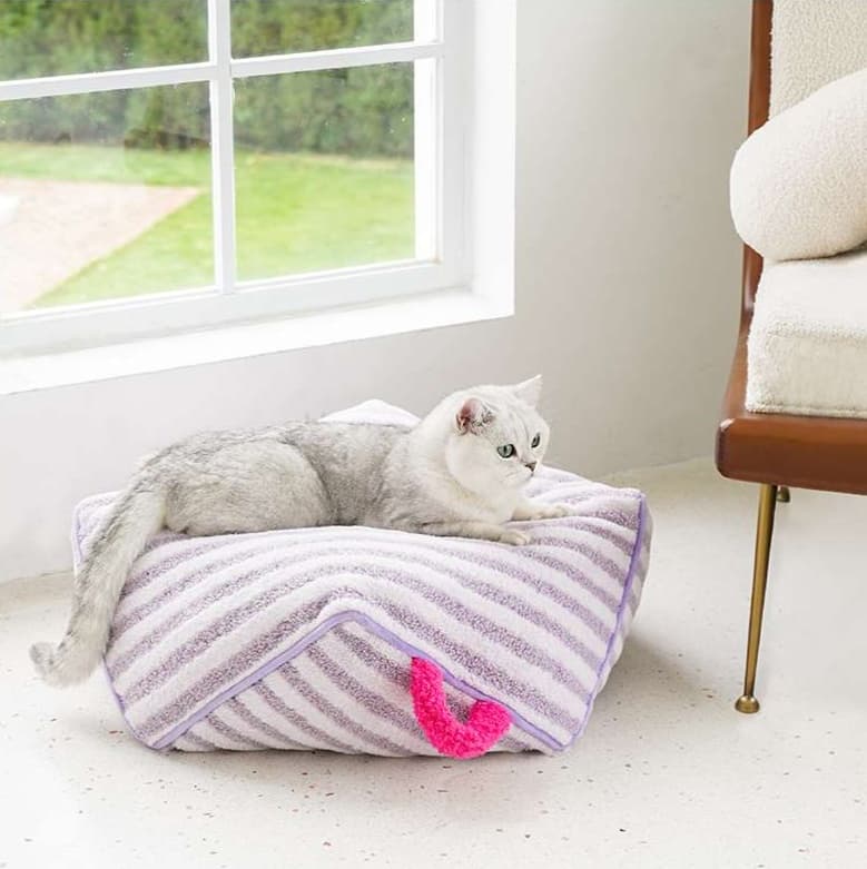 ペットマット 猫用 ふわもこ高級ソファー型マット