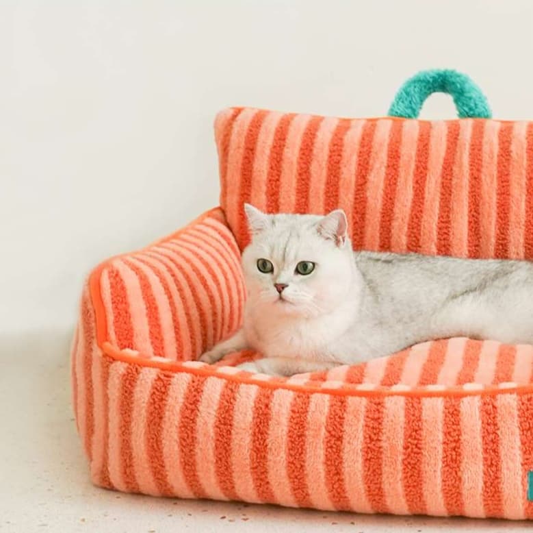 ペットマット 猫用 ふわもこ高級ソファー型マット