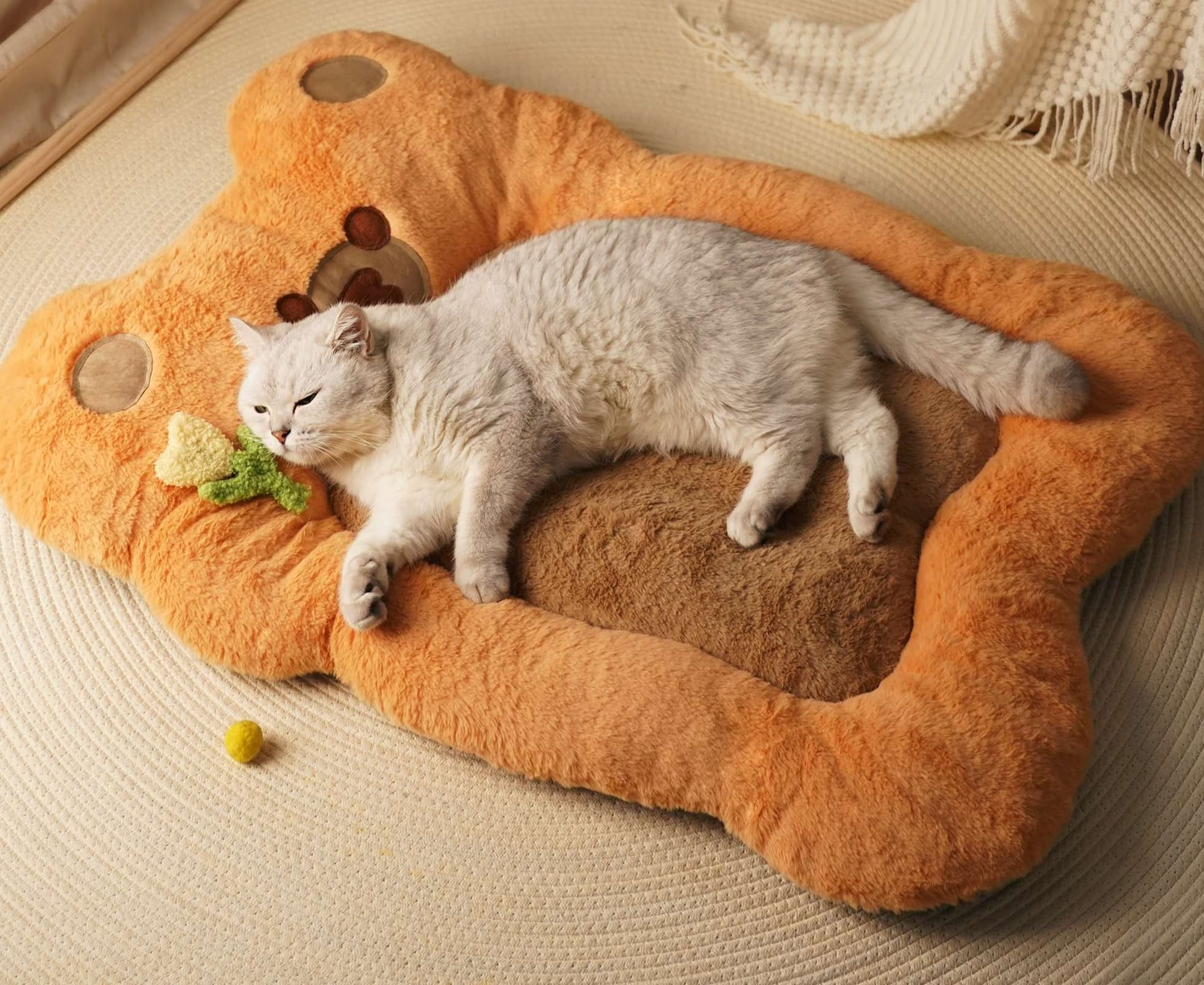 ペットマット 猫用 ふかふか夢ごこちマット